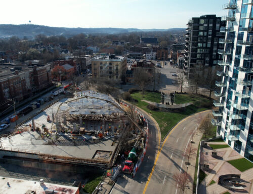 OneNKY Center Reaches Construction Milestone with Final Plaza Level Concrete Pour