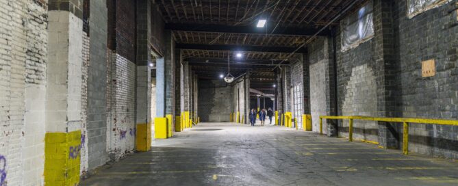 Interior photo of former Duro Bag site in Covington