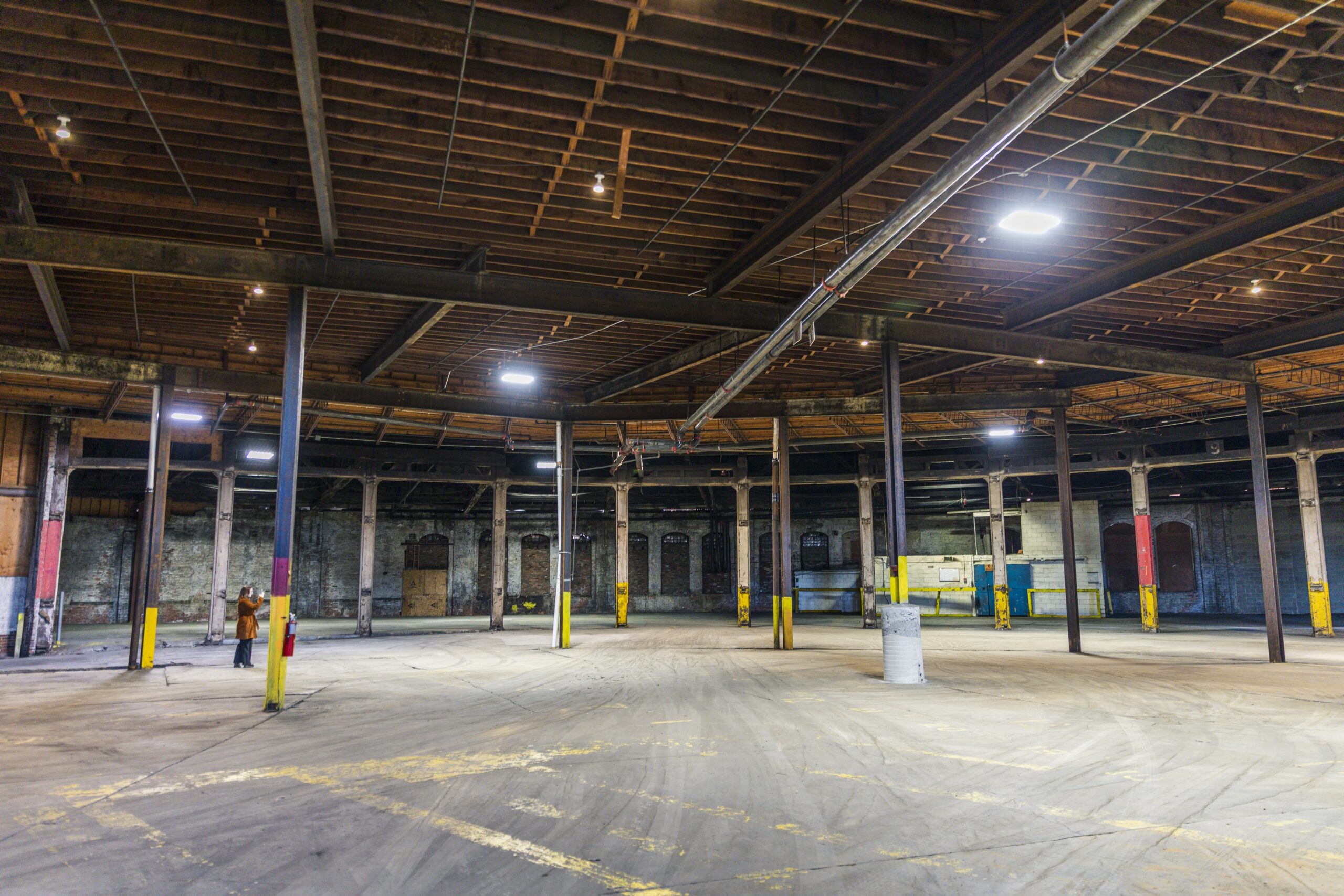 Interior of former Duro Bag site in Covington