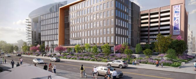 Rendering of Commonwealth Center for Biomedical Excellence