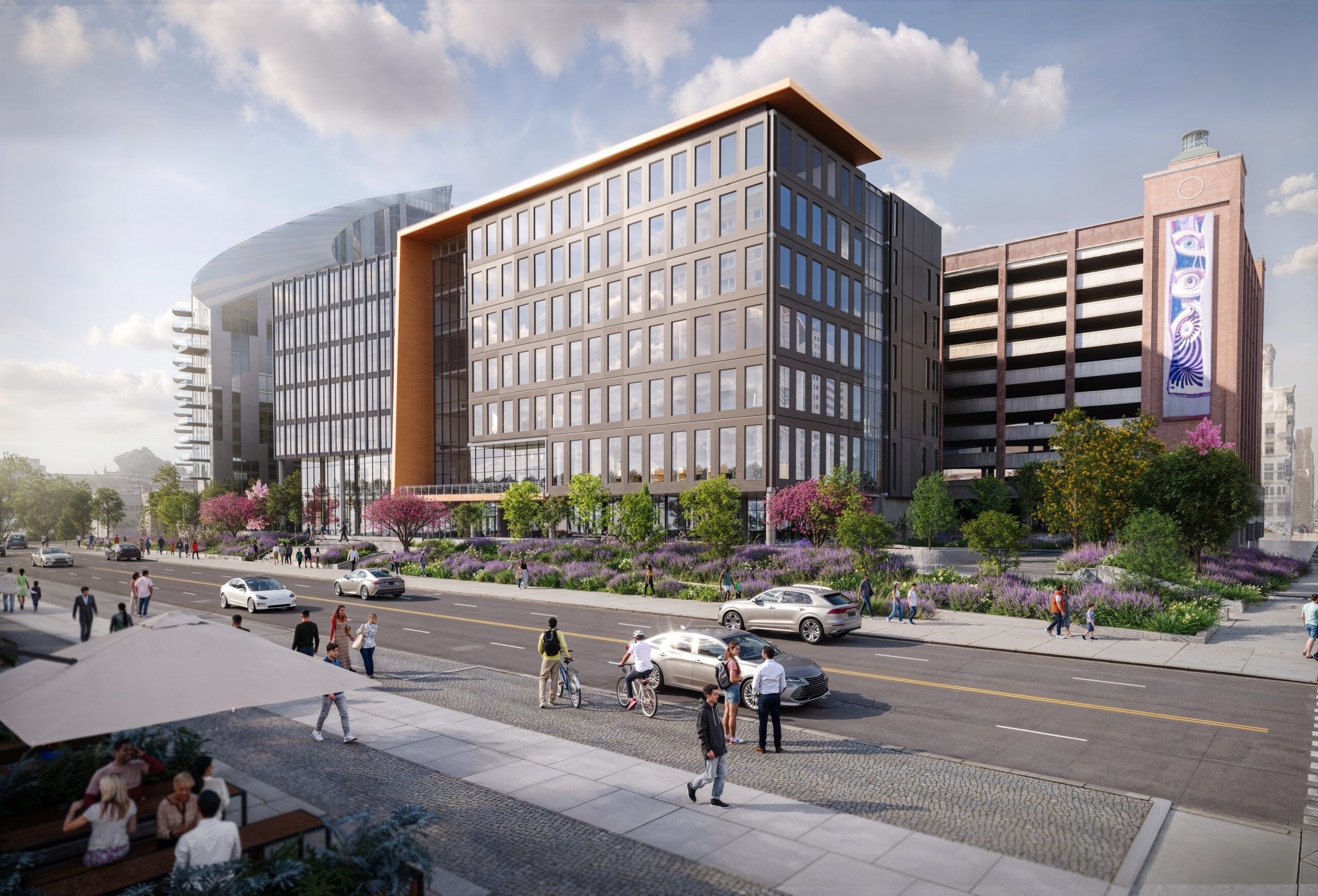 Rendering of Commonwealth Center for Biomedical Excellence