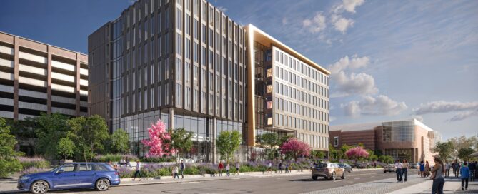 Rendering of Commonwealth Center for Biomedical Excellence